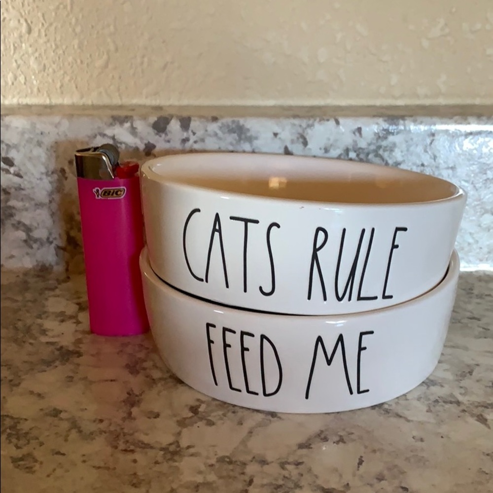 Rae Dunn Cat dishes